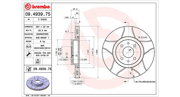 Brake Disc (360406000405)