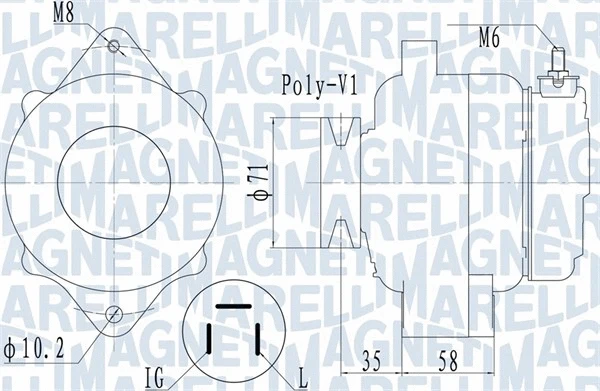 Alternator (063731120010)