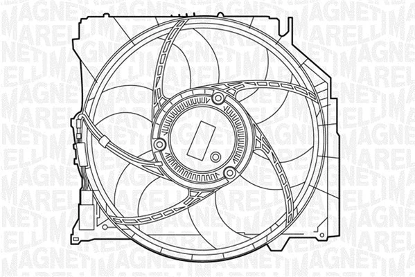 Fan, engine cooling (069422367010)