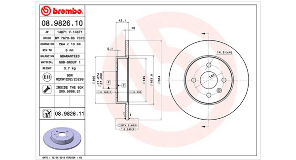 Brake Disc (360406058300)