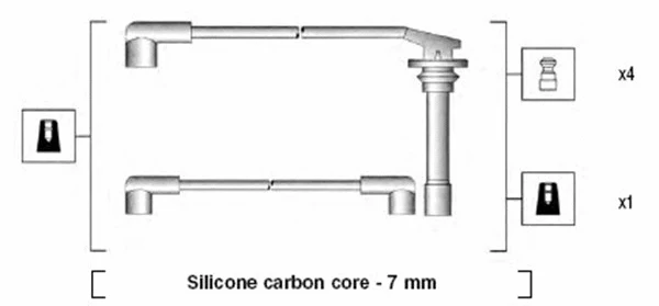 Ignition Cable Kit (941295030852)