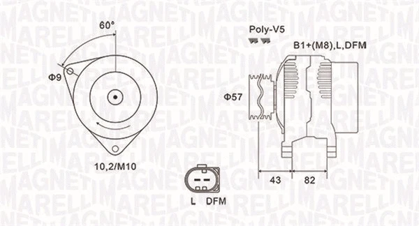 Alternator (063731759010)
