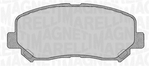 Brake Pad Set, disc brake (363916060804)
