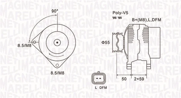 Alternator (063731823010)