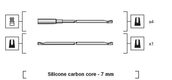 Ignition Cable Kit (941318111053)