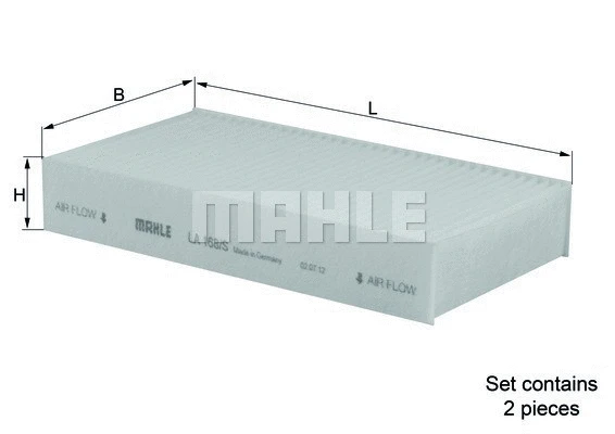 Filter, cabin air (154064189250)