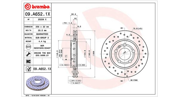 Brake Disc (360406111402)