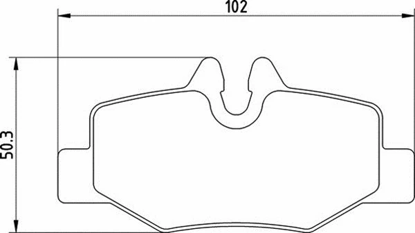 Brake Pad Set, disc brake (363700201383)
