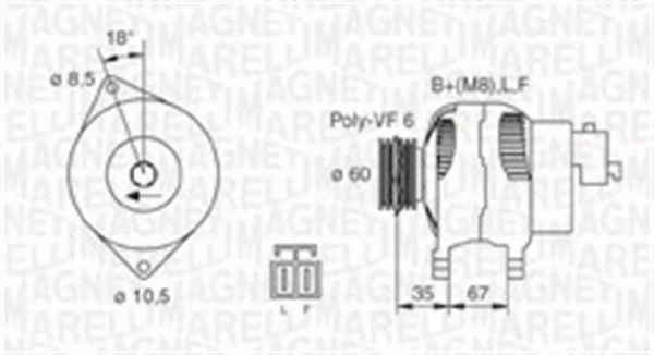 Alternator (063730010010)