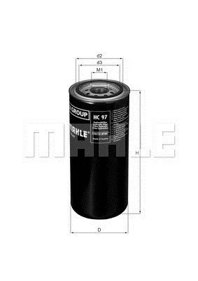 Filter, operating hydraulics (154703236650)