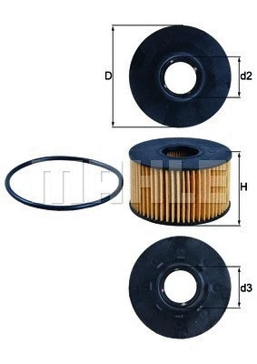 Oil Filter (154084631500)
