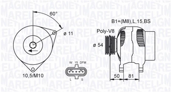 Alternator (063730037010)