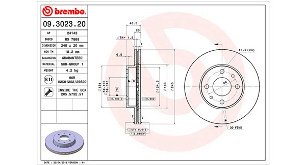 Brake Disc (360406021200)