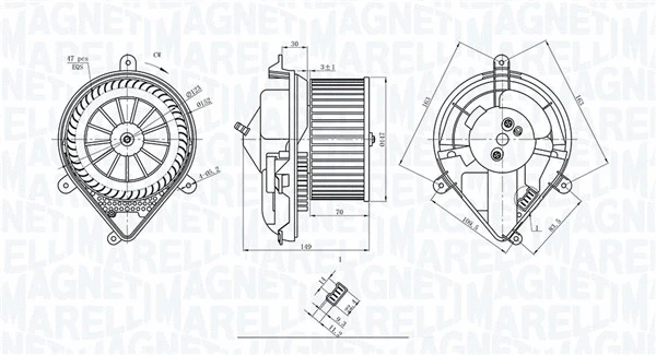 Interior Blower (069412228010)