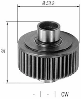 Pinion, starter (940113020417)