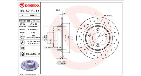 Brake Disc (360406089302)