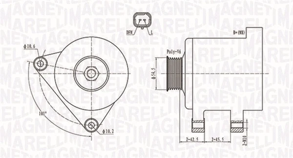 Alternator (063731761010)