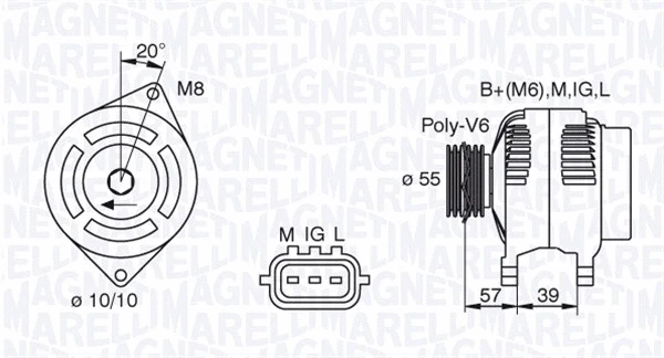 Alternator (063377439010)