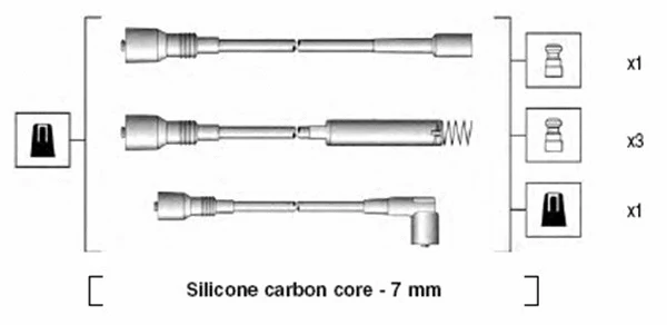 Ignition Cable Kit (941125130667)