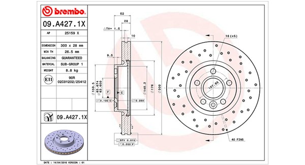 Brake Disc (360406087602)