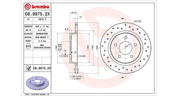 Brake Disc (360406059702)