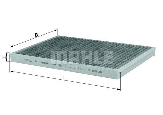 Filter, cabin air (154705658700)