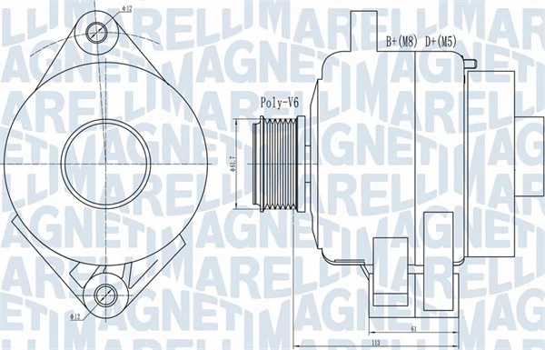 Alternator (063731995010)