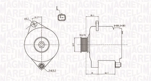 Alternator (063731444010)