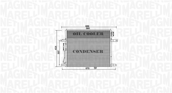 Condenser, air conditioning