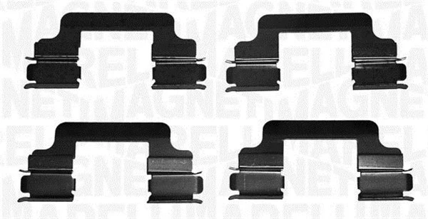 Accessory Kit, disc brake pad (363915110044)