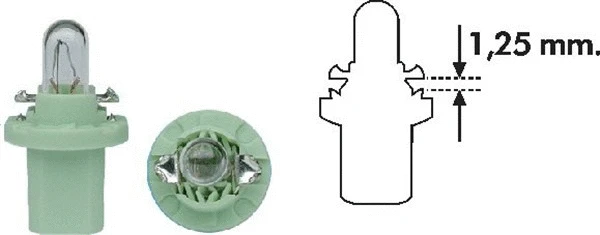 Bulb, instrument lighting (002051400000)