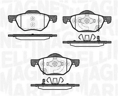 Brake Pad Set, disc brake (363916060691)