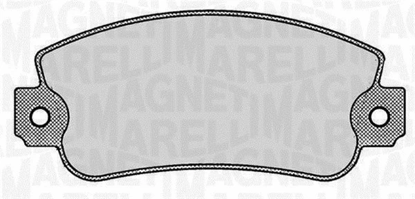 Brake Pad Set, disc brake (363916060237)