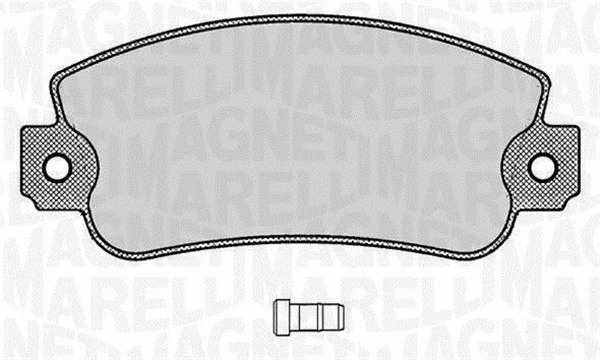 Brake Pad Set, disc brake (363916060212)