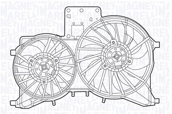 Fan, engine cooling (069422541010)