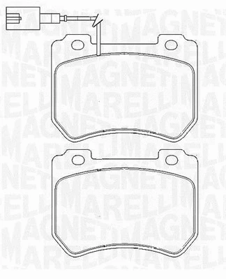 Brake Pad Set, disc brake (363916060423)