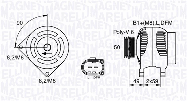 Alternator (063533250130)