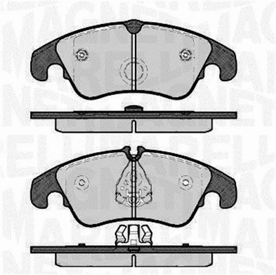 Brake Pad Set, disc brake (363916060140)