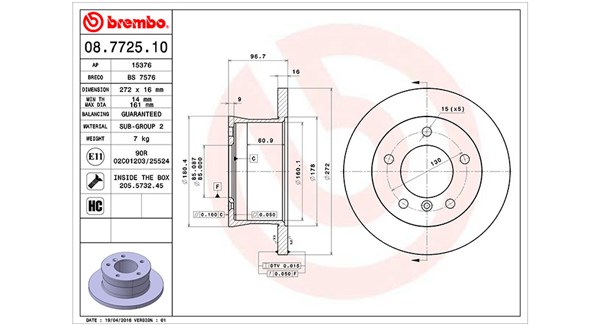 Brake Disc (360406033000)