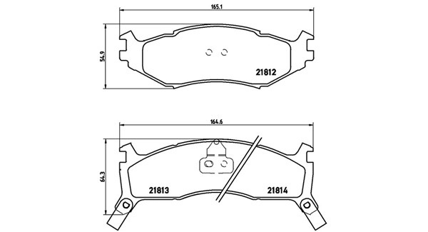 Brake Pad Set, disc brake (363700411006)