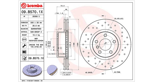 Brake Disc (360406131002)