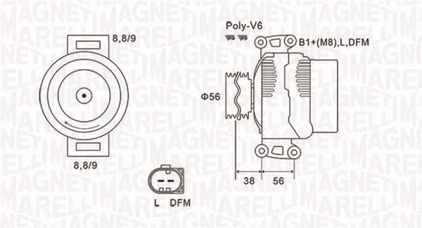 Alternator (063731754010)