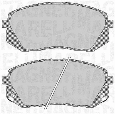 Brake Pad Set, disc brake (363916060725)