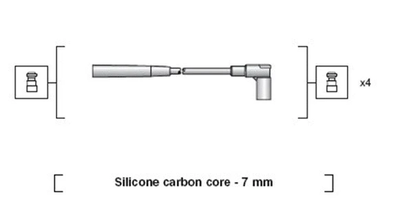 Ignition Cable Kit (941318111236)