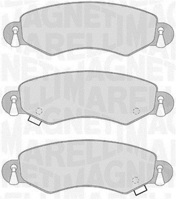Brake Pad Set, disc brake (363916060548)