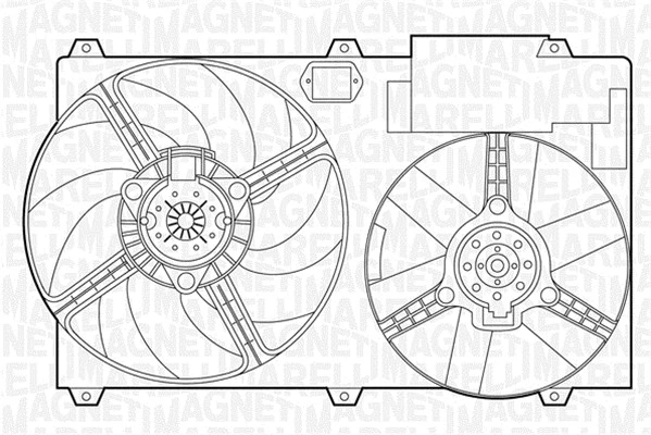 Fan, engine cooling (069422389010)
