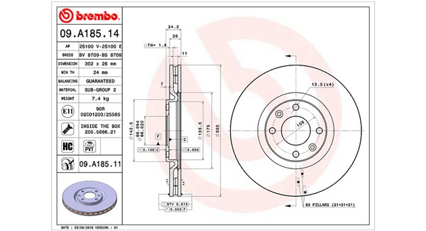 Brake Disc (360406070000)