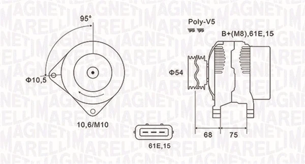 Alternator (063731584010)