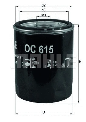 Oil Filter (154705119440)