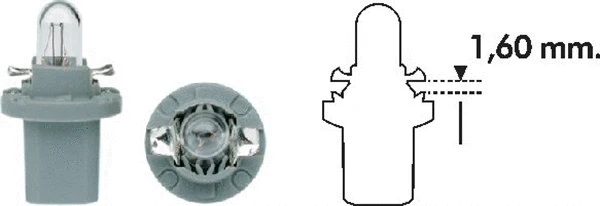 Bulb, instrument lighting (003724100000)